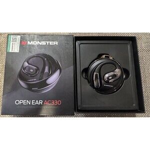 Monster Open Ear Headphones AC330, Wireless Earbuds Bluetooth 5.4 New